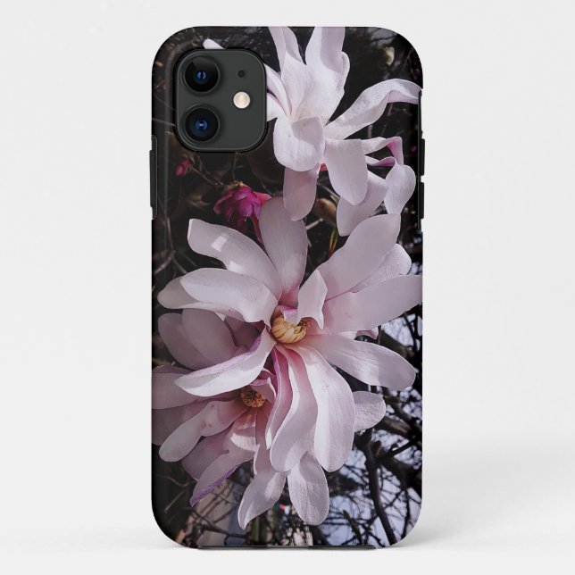 Capa Para iPhone 11 MAGNOLIA FLOWER iPhone / iPad case (Verso)