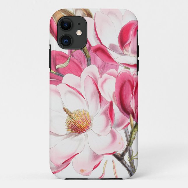 Capa Para iPhone 11 Magnolias (Verso)