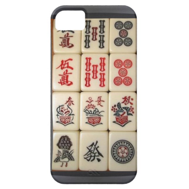 Capa Para iPhone 11 Mahjong (Traseira)