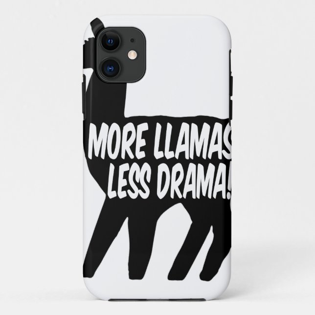 Capa Para iPhone 11 Mais Llamas Menos Drama (Verso)