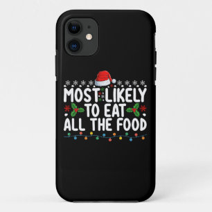 Capa Para iPhone 11 Mais Provável a Comer Toda a Comida da Família de 