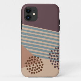 Capa Para iPhone 11 Mais um Abstrato do século Médio