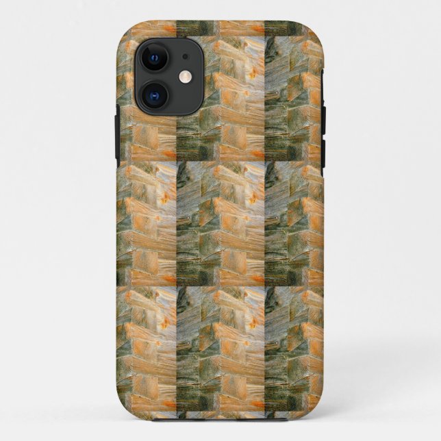 Capa Para iPhone 11 mala de cabana de vassoura-de-coleira (Verso)