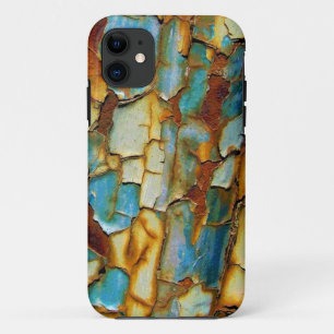 Capa Para iPhone 11 Mala iPhone 5 de pintura de chipset enferrujado az