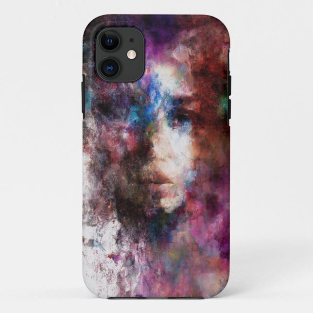 Capa Para iPhone 11 Mala Vivid Abstrato Portrait iPhone 11 (Verso)