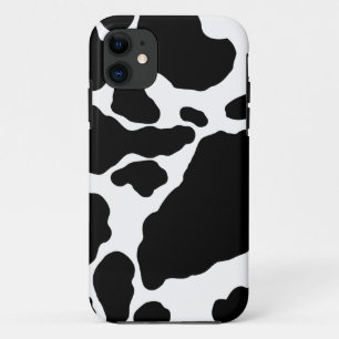 Capa Para iPhone 11 Maleta Impressão de Vaca