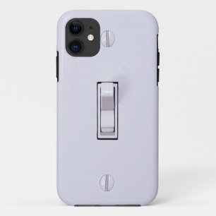 Capa Para iPhone 11 Maleta iPhone 5 com interruptor leve engraçado