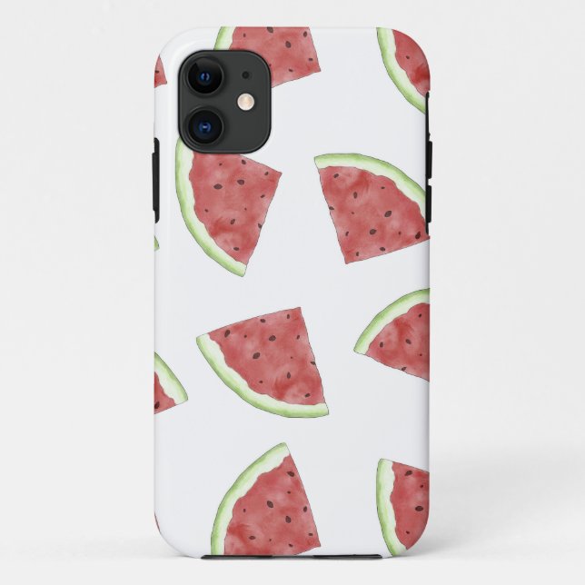 Capa Para iPhone 11 Maleta Juicy Watermelon iPhone / iPad (Verso)