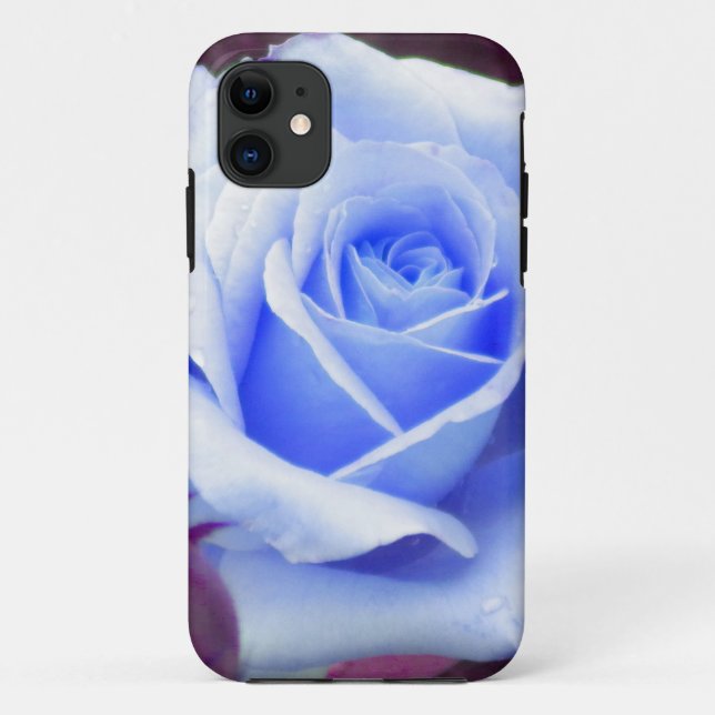Capa Para iPhone 11 Maleta Pale Blue Rosa iPhone 5 (Verso)