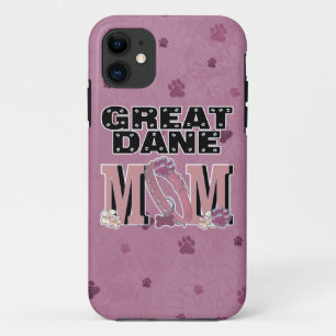 Capa Para iPhone 11 MAMÃ de great dane