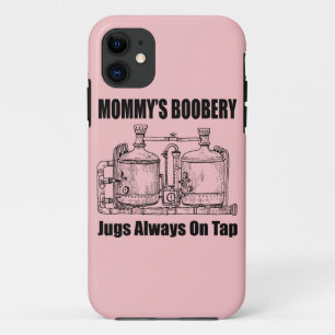 Capa Para iPhone 11 Mamãe Boobery Jugs Sempre Na Toque