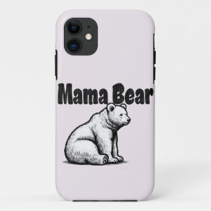 Capa Para iPhone 11 Mamãe Urso