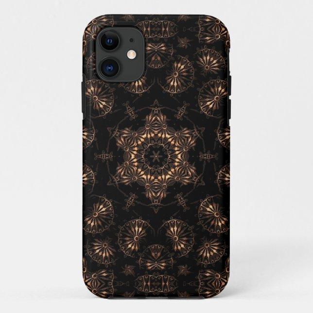 Capa Para iPhone 11 Mandala da Idade do Bronze (Verso)