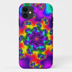 Capa Para iPhone 11 Manipuladores FLORAIS Arco-Íris