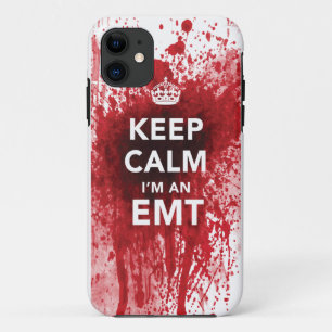 Capa Para iPhone 11 Mantenha a calma que eu sou uma caixa Spattered