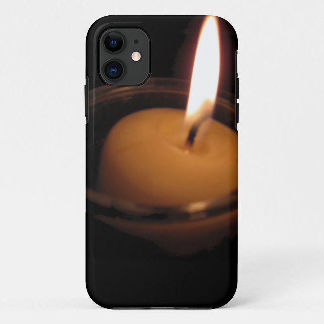 Capa Para iPhone 11 Mantenha a Vela de Queima de Chama (Verso)