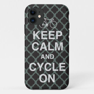 Capa Para iPhone 11 Mantenha o caso calmo do iPhone 5 da bicicleta