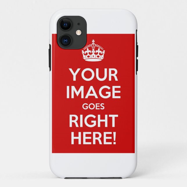 Capa Para iPhone 11 Mantenha o caso magro do iPhone 5 calmos (Verso)