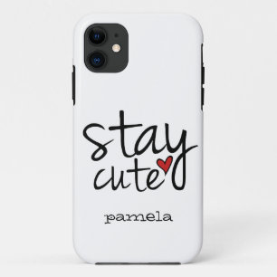 Capa Para iPhone 11 Mantenha-se bonito no iPhone 5 mal existente