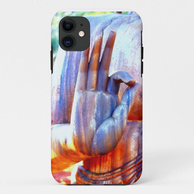 Capa Para iPhone 11 Mão Buda (Verso)