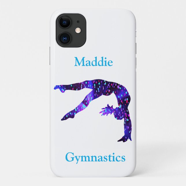 Capa Para iPhone 11 Mão livre da ginástica (Verso)