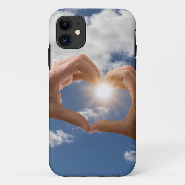 Capa Para iPhone 11 Mãos do amor (Verso)