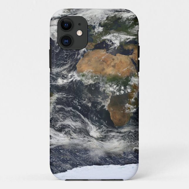 Capa Para iPhone 11 Mapa Mundial MODIS (Verso)