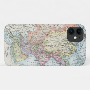 Capa Para iPhone 11 Mapa político da Ásia (1916)
