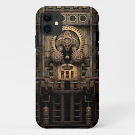 Capa Para iPhone 11 Máquina Infernal de Steampunk