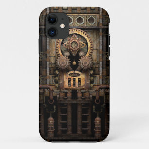 Capa Para iPhone 11 Máquina Infernal de Steampunk