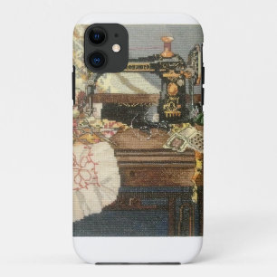 Capa Para iPhone 11 Máquinas de costura e vestimenta