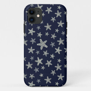 Capa Para iPhone 11 Mar do teste padrão da estrela do mar
