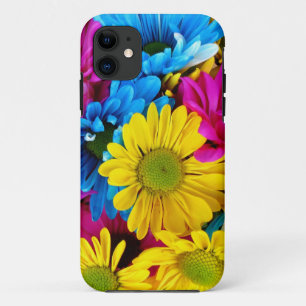 Capa Para iPhone 11 Margaridas Coloridas