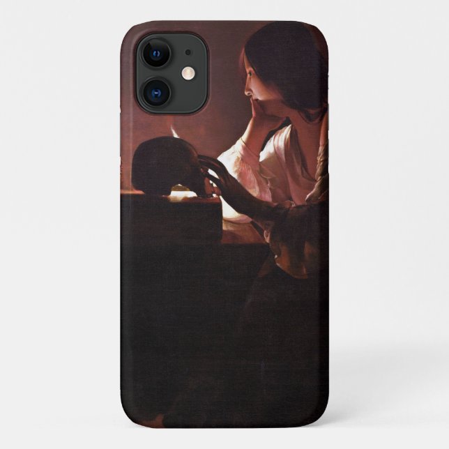 Capa Para iPhone 11 Maria Lamenta, La Tour (Verso)