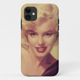 Capa Para iPhone 11 Marilyn no preto