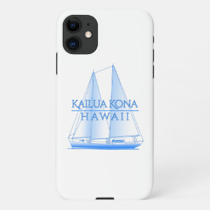 Capa Para iPhone 11 Marinheiro à vela costeira de Kailua Kona