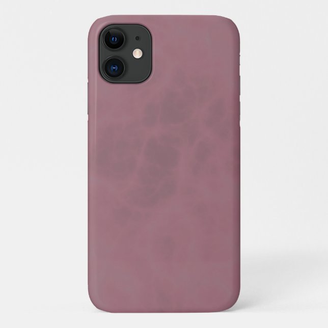 Capa Para iPhone 11 Mármore lilás (Verso)