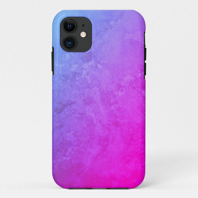 Capa Para iPhone 11 Mármore Roxo (Verso)