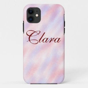 Capa Para iPhone 11 Maroon abstrato de cor-de-rosa-vermelha