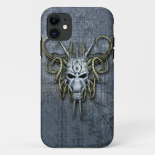 Capa Para iPhone 11 Máscara do Guerreiro alienígena