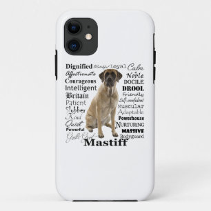 Capa Para iPhone 11 Mastiff Traça Caso Smartphone