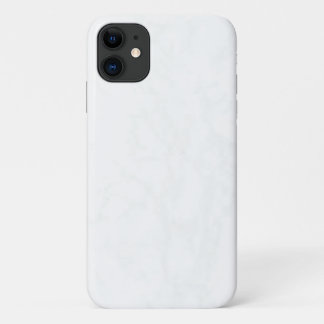 Capa Para iPhone 11 Mate de mármore branco moderno brilho mal lá
