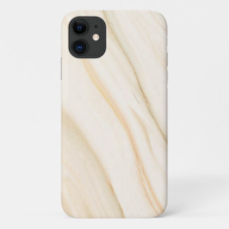 Capa Para iPhone 11 Mate Mate, mármore de ondas castanhas modernas, ma