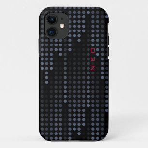 Capa Para iPhone 11 Matriz de Bolinhas Escuras Personalizadas, padroni