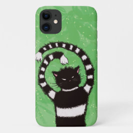 Capa Para iPhone 11 Mau Cat Nature Lover