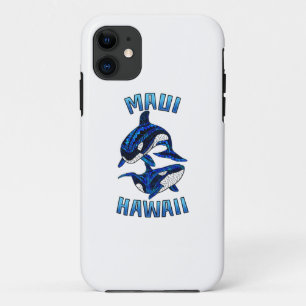 Capa Para iPhone 11 Maui Hawaii Vacation Tribal Orcas