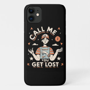 Capa Para iPhone 11 me chame se você se perder