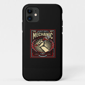Capa Para iPhone 11 mecanismo de trabalho pesado