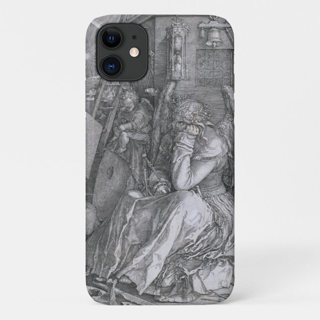 Capa Para iPhone 11 Melancholia, Albrecht Durer (Verso)