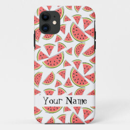 Capa Para iPhone 11 Melancia 'Name' Multicapas de iphone